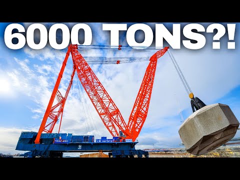 The 3 BIGGEST Cranes In The World!