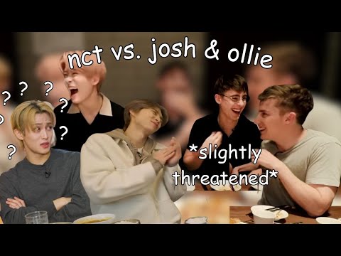 josh & ollie bickering with nct through the years