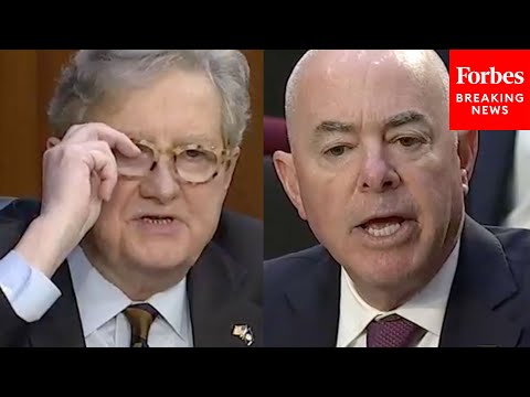 'Did You Just Parachute In From Another Planet?': John Kennedy Hammers Mayorkas Over Border