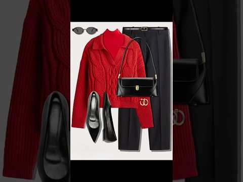 Red Outfit Ideas #redoutfit #chic  #outfitinspo