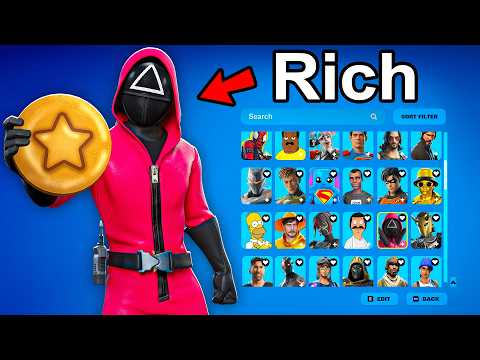 POOREST to RICHEST 9 Year Old in Fortnite!