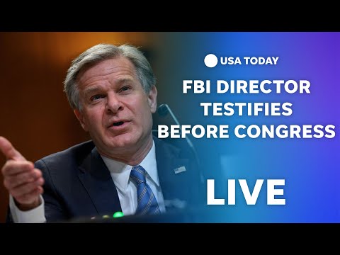 Watch: FBI Director Christopher Wray testifies on Trump shooting investigation