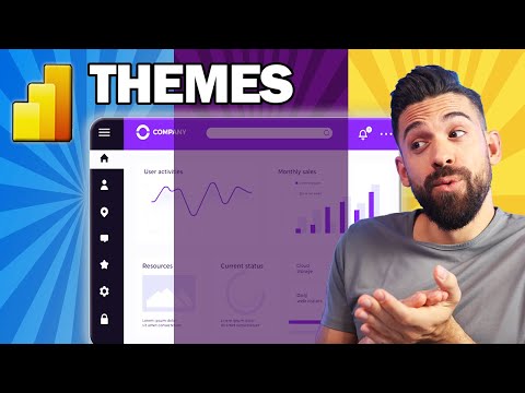 Make Every Power BI Report in Your Company Look Amazing | Themes in Power BI
