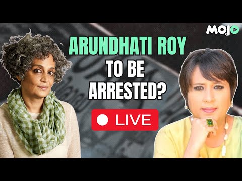 Will Arundhati Roy Be Jailed Under Anti Terror Law for 2010 Speech on Kashmir?  I Barkha Dutt LIVE