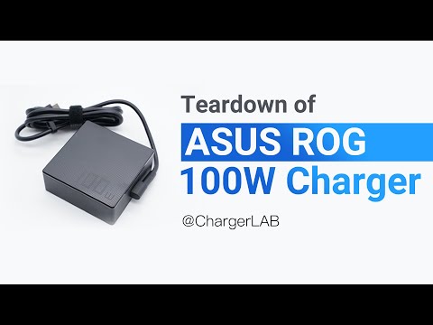 Teardown of ASUS ROG 100W USB-C Charger (AC100-00)