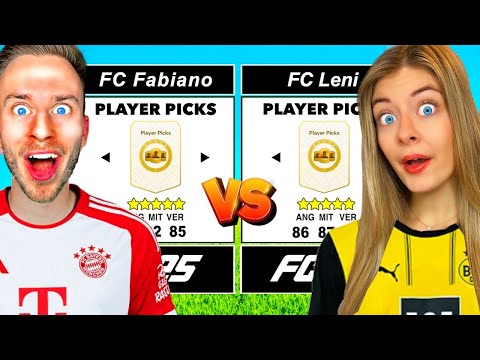 FC Fabiano vs FC Leni - aber PLAYER PICKS bestimmen unsere Teams! 👀⚽️
