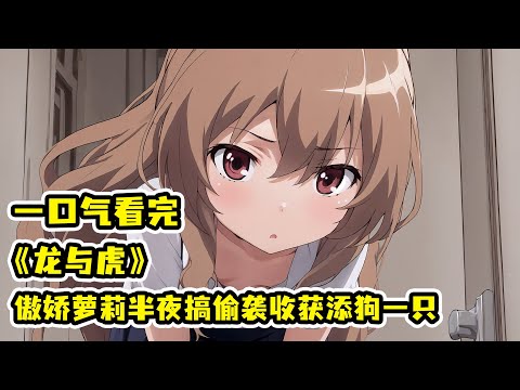 不良少年撞破告白現場，傲嬌蘿莉竟半夜偷襲！少年從此淪為羅莉的狗！一口氣看完戀愛番天花板《龍與虎》！