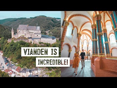 The BEST Reason to Visit LUXEMBOURG! - Exploring Fairytale Castle and City of Vianden π±πΊ