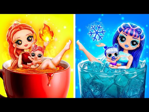 Fire and Ice Doll DIYs and Crafts