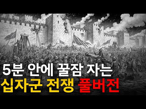 🌙 틀어놓고 주무세요: 이야기로 듣는 십자군 전쟁｜깊은 밤, 이야기