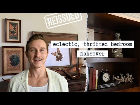 Revealing my thrifted bedroom makeover!