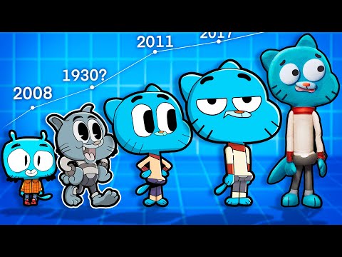 Every Time Gumball Changed Their Animation Style!