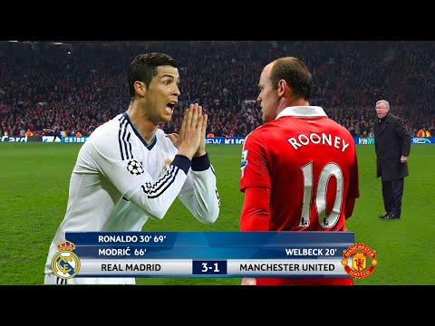 The Day Cristiano Ronaldo Singlehandedly Destroyed Wayne Rooney & Manchester United
