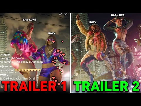 The Differences and Changes from GTA 6 Trailer 1 to Trailer 2 Go Far Beyond Graphics