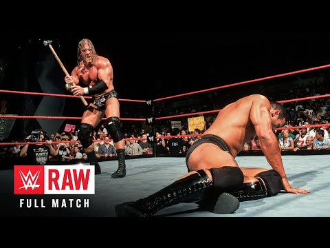 FULL MATCH: The Rock vs. Triple H: Raw, August 19, 2002