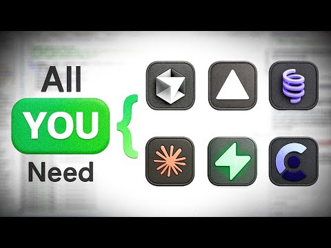 The EXACT Tools You Need to Build Apps With AI RAPIDLY