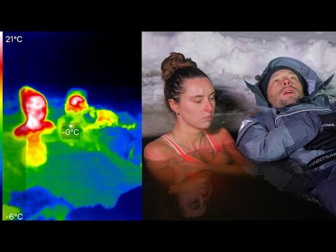 В ЛЕДЯНОЙ воде в купальнике Сколько можно ПРОДЕРЖАТЬСЯ?! Первый лед 2021! Тест костюмов Поплавков