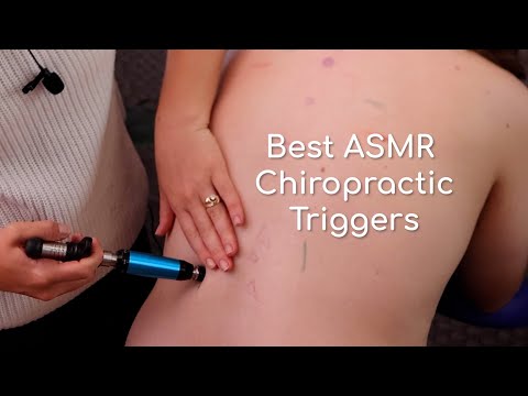 [ASMR] Most Relaxing Chiropractic Triggers | Activator, Back Cracks & Nervoscope