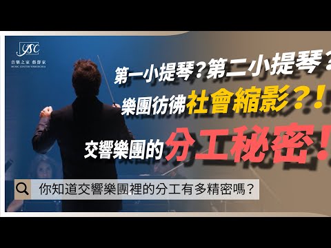 交響樂團的秘密！第二小提琴原來是「最強夥伴」？周老師帶你解密！｜藝聲家《樂團的那些事》 EP.23