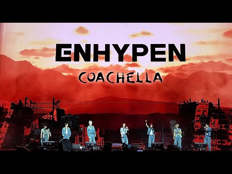 [4K] Enhypen Coachella 2025 - Sweet Venom (FanCam)