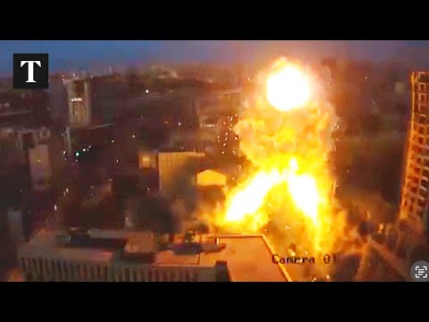 Russian Missile And Drone Attack Kills At Least Ten In Kyiv