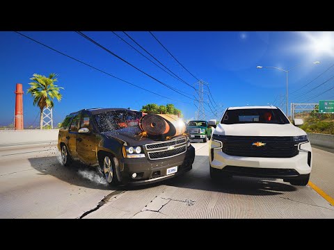 Instant Karma and Car Crashes - BeamNG Drive [Reckless Driving #21]