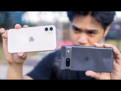 Google Pixel 7a vs. iPhone 11 Camera Comparison - So INTENSE