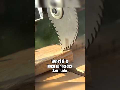World’s Most Dangerous Sawblade vs Wood
