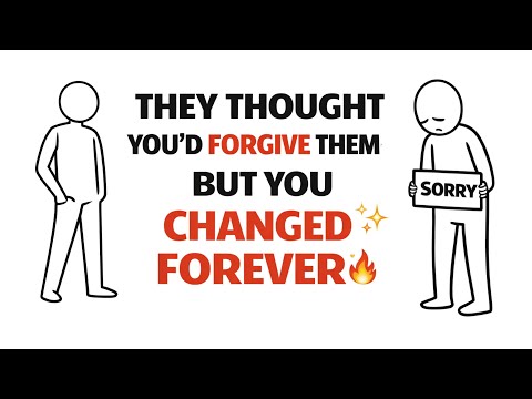 They Thought You’d Forgive Them—But You Changed Forever | Avoidant Philosophy