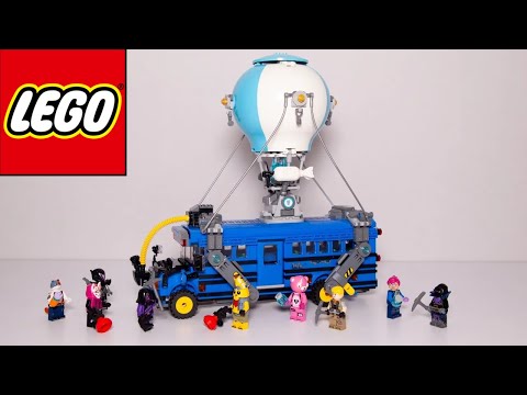 Lego Fortnite 77073 Battle Bus Speed Build