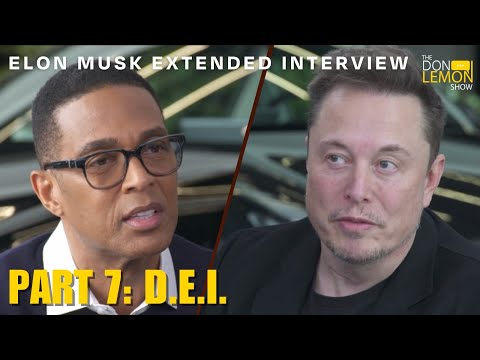 Elon Musk Extended Interview Part 7: Diversity, Equity, & Inclusion