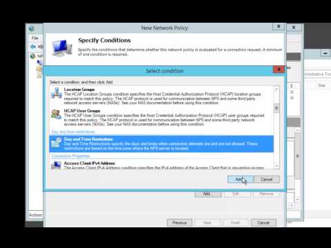 Creating a Network Access Policy