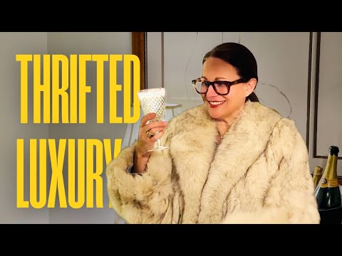 I Found Old Money Luxury While Thrifting in California