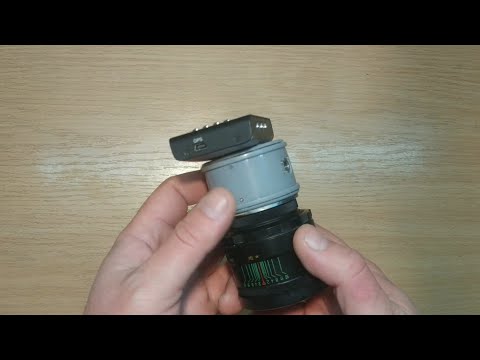 Электронный микроскоп + дальнобойная камера (бинокль)