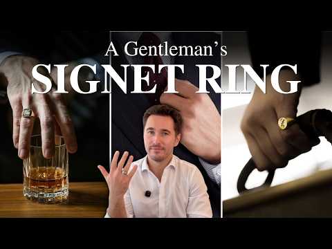 Why Every Gentleman Should Wear a Signet Ring