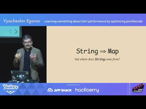 Learning something about Dart performance by optimizing jsonDecode - Vyacheslav "Slava" Egorov