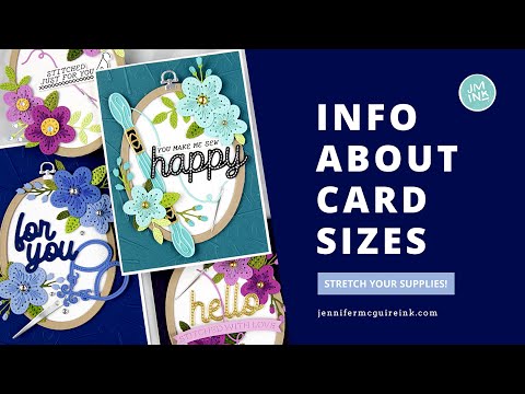 Info and Fun With Card Sizes!