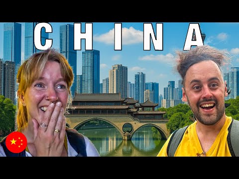 FOREIGNERS First Time in CHINA 🇨🇳  First Impressions of CHENGDU