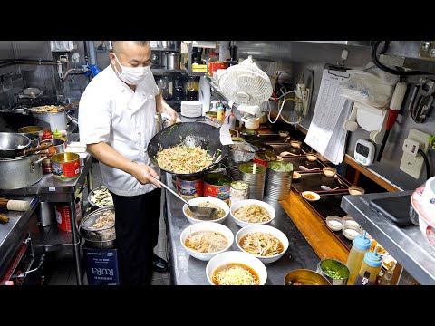 Super Fast Chinese Wok Skills! Chinese Chef Taking So Many Orders! Fried Rice in Tokyo