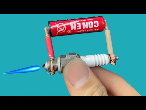 How farmers made a welding machine from discarded spark plugs and batteries! A great idea!