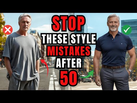 15 CLOTHING MISTAKES Men Over 50 MUST Fix Now