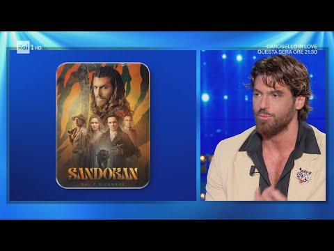 Can Yaman: "Sandokan è il ruolo della mia vita" - Domenica In 30/11/2025