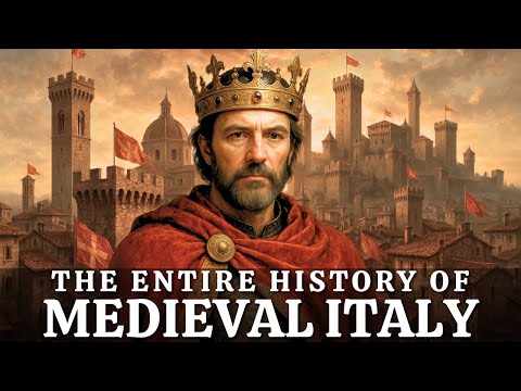 History of Medieval Italy | From City-States to Empires | Boring History For Sleep