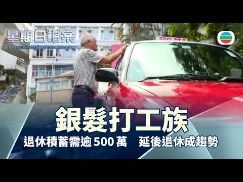 星期日檔案|銀髮打工族:退休積蓄需逾500萬 活到老要做到老?|無綫新聞 TVB News
