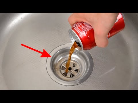 The plumber poured cola down the sink!!! Secret trick that will help