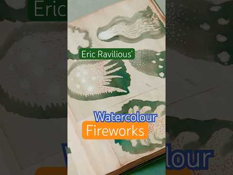 Eric Ravilious' Watercolour Fireworks ✨ Through His Granddaughter's Eyes #arthistory