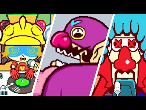 WarioWare: Touched! - All Character Victory & Losing Animations