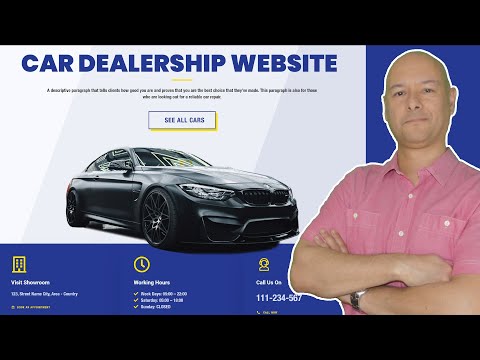 How to Make a Car Dealership Website | with Wordpress - 2021