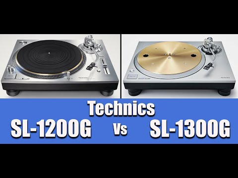 TECHNICS' All-New SL-1300G, Better than the SL-1200G?