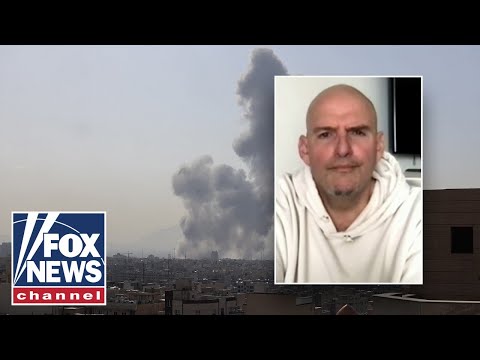 Fetterman breaks with Dems who oppose Iran strikes: ‘BIZARRE’